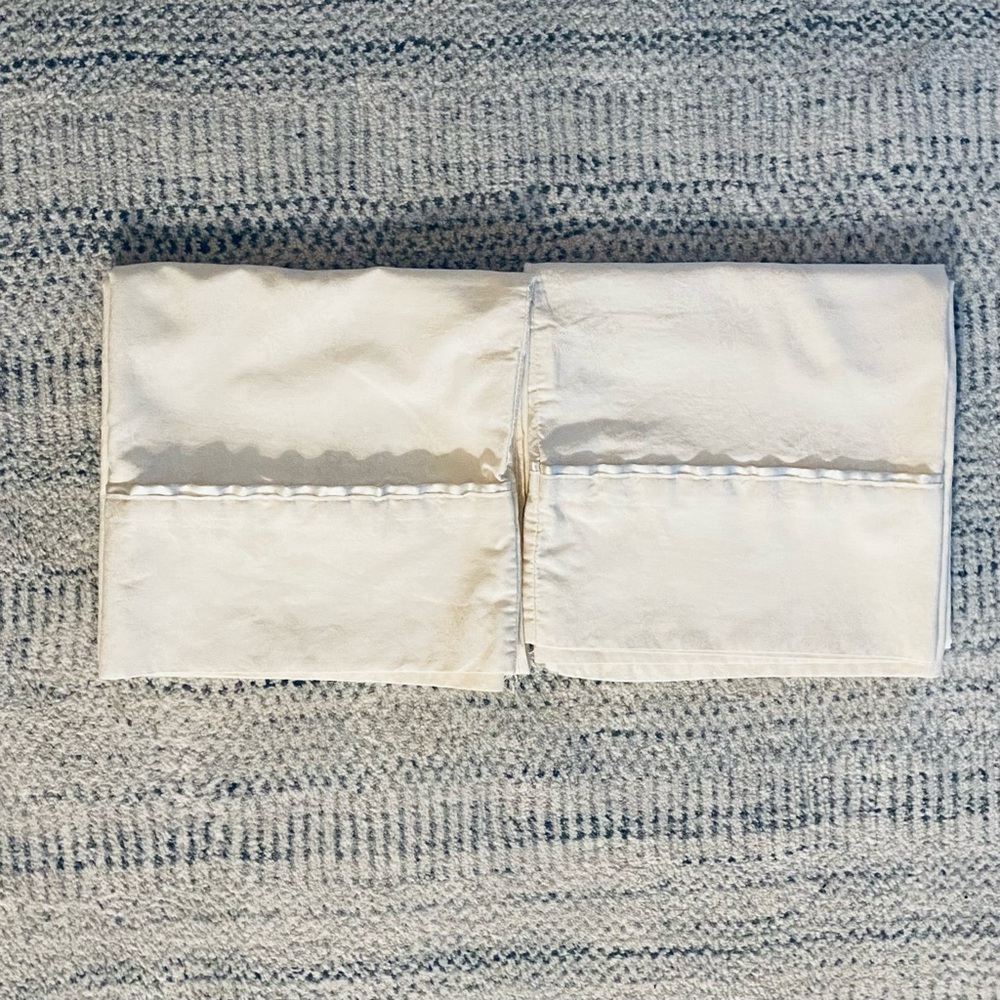 Croscill Cotton King Size Pillowcases